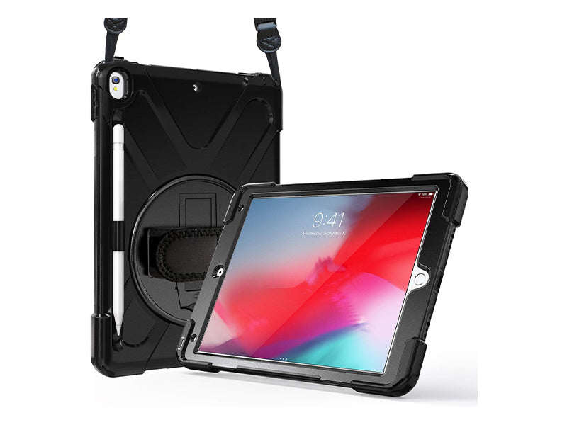 Coque Securit rotative iPad Air 10.5 (2019 - 3rd gen) - Noir