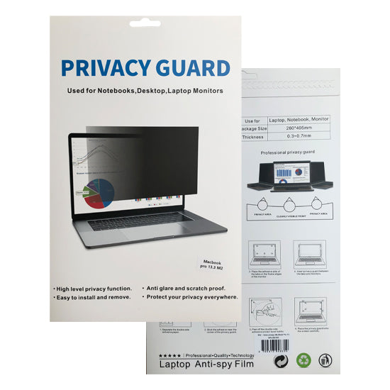 Privacy film MacBook Pro 13 (2020/22 - M1/M2)