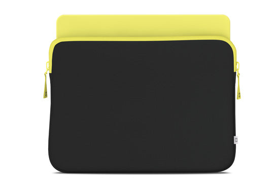 Housse MacBook NEO Basics ²Life Perfect Fit Black / Lemon