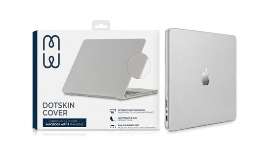 Coque DotSkin MacBook Air 13 (M2/M3/M4/M5) Transparent