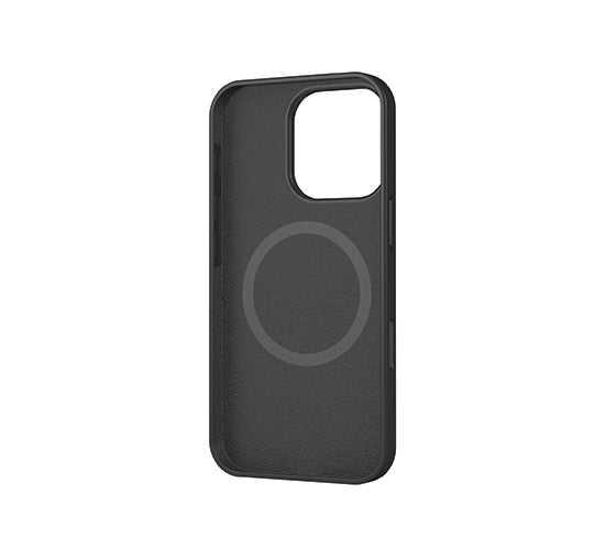 Coque silicone MagSafe iPhone 16 Pro Noir
