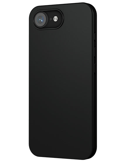 Coque silicone MagSafe iPhone 16e / 17e Noir