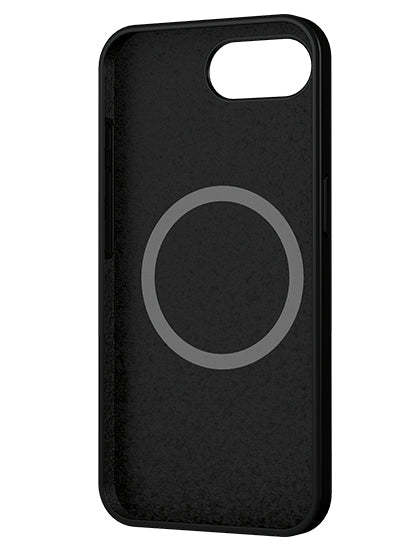 Coque silicone MagSafe iPhone 16e / 17e Noir