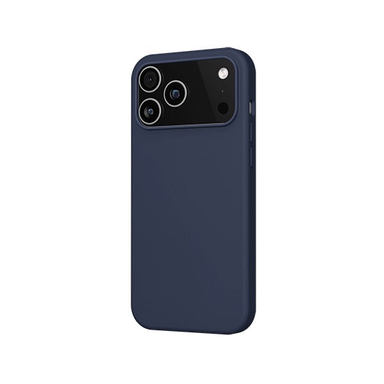 Coque silicone MagSafe iPhone 17 Pro Max Bleu