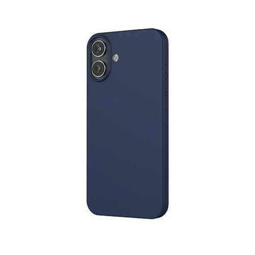 Coque silicone MagSafe iPhone 16 Plus - Bleu