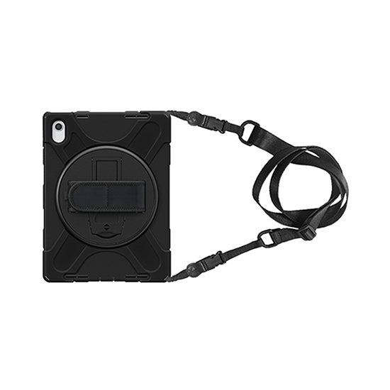 Coque Securit Rotative iPad 11 (2025 - 11th gen) & 10.9 (2022 - 10th gen) Noir Polybag