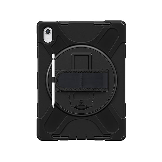 Coque Securit Rotative iPad 11 (2025 - 11th gen) & 10.9 (2022 - 10th gen) Noir Polybag