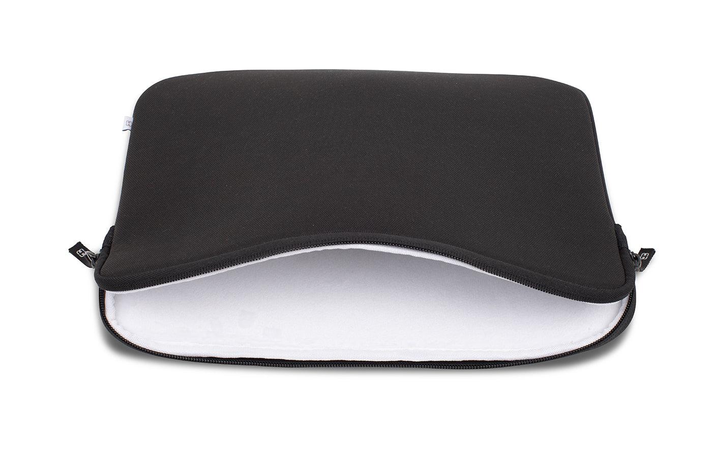 Housse MacBook Recyclee Noir - intérieur