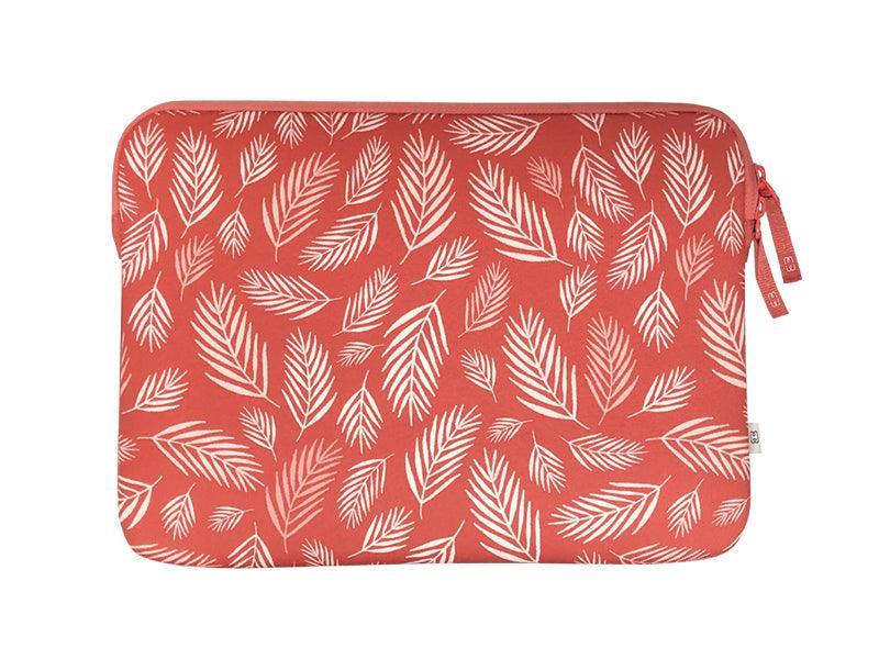 Housse pour MacBook Air 15" - Pattern ²Life Botanic Rouge