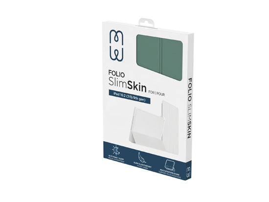 Folio Slim Skin iPad Pro 12.9 (2022/21 - 6/5th gen) Vert