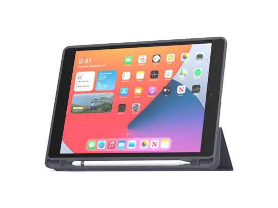 Folio Slim Skin iPad Pro 13 (M4/M5) Bleu