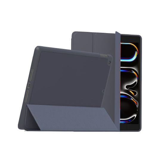 Folio Slim Skin iPad Pro 13 (M4/M5) Bleu