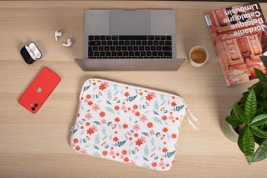 Housse MacBook Pro/Air 13 Basics ²Life Flower Bomb