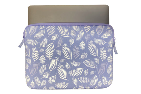 Housse MacBook Pro/Air 13 Basics ²Life Botanic Lila