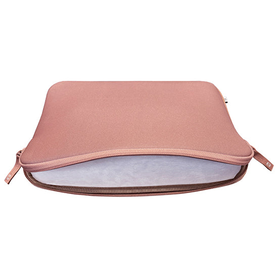 Housse MacBook Pro 14 Basics ²Life Rose/Blanc