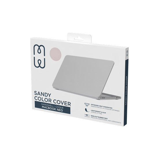 Coque MackBook Neo Sandy Color Rose