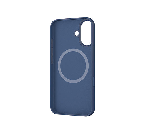 Coque silicone MagSafe iPhone 16 Bleu