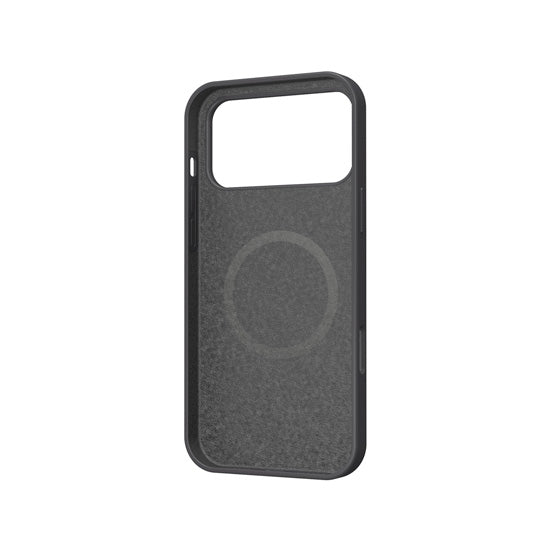 Coque silicone MagSafe iPhone 17 Pro Max Noir
