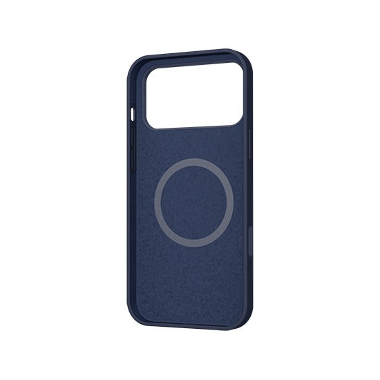 Coque silicone MagSafe iPhone 17 Pro Max Bleu