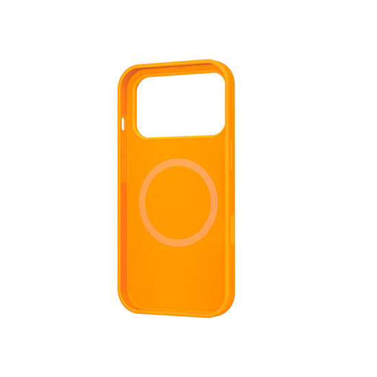 Coque silicone MagSafe iPhone 17 Pro Orange