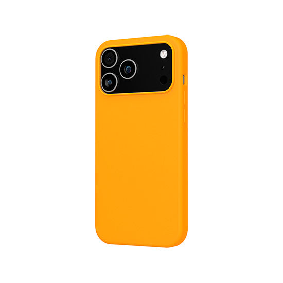 Coque silicone MagSafe iPhone 17 Pro Max Orange