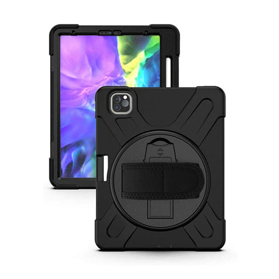 Coque Securit Rotative iPad Pro 12.9 (2020 - 4th gen) Noir Polybag