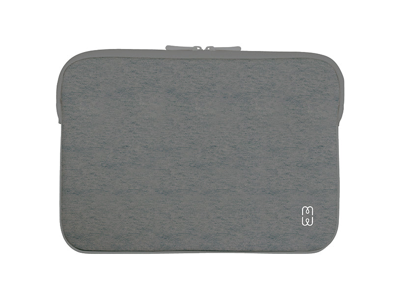 Housse pour Macbook 12″ - Basics Grey/Blanc