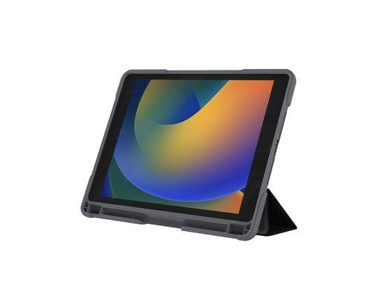 Folio Academy iPad 10.2 (7/8/9th gen) Bleu Polybag